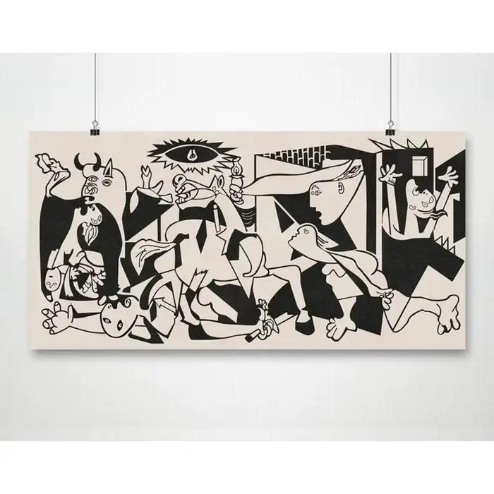 Affiche murale imprimée d'art de Guernica
