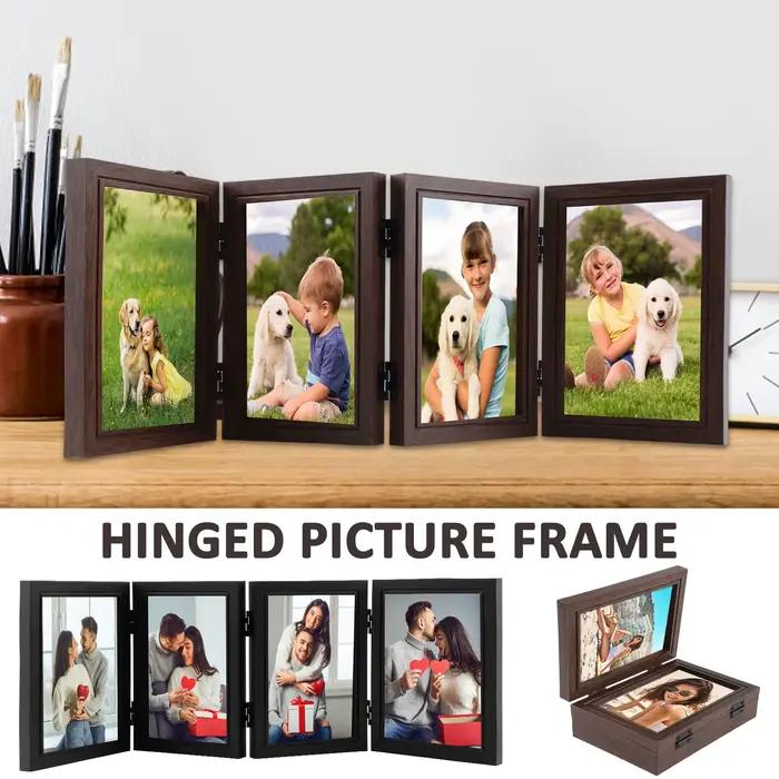 Cadre Photo en bois pliable à charnière