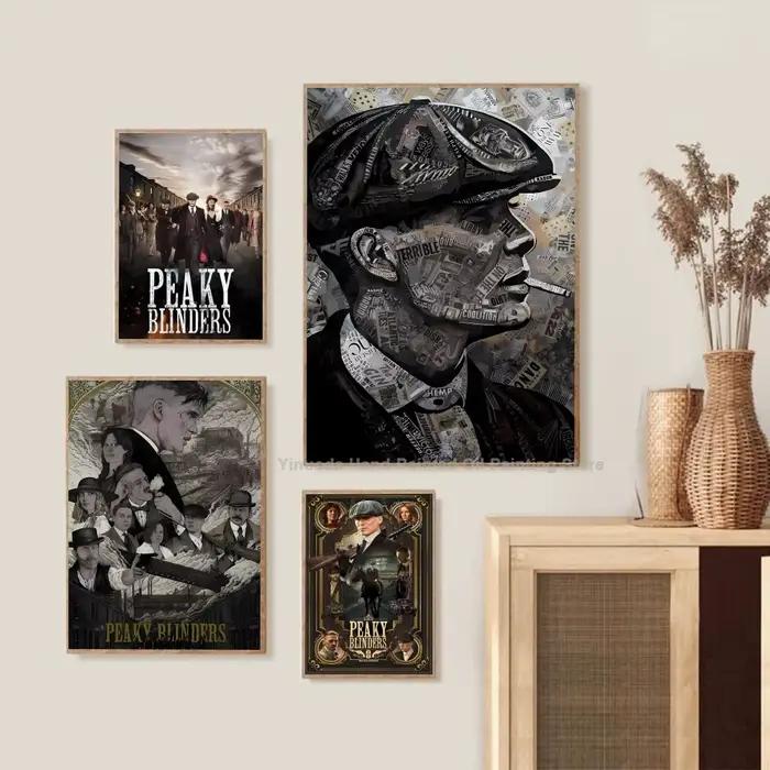 Affiche en papier imprimé Tommy Shelby Peaky Blinders