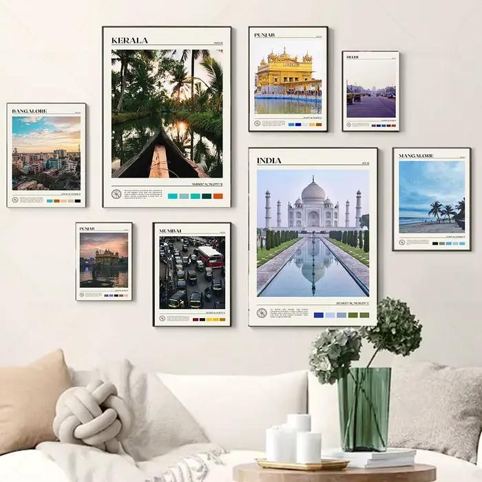 Affiche en toile de voyage asiatique