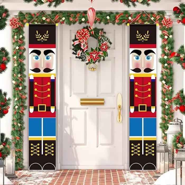 Soldat Casse-Noisette Bannière De Noël