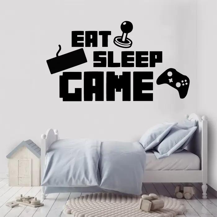 Autocollant Décoratif de Jeu de Dessin Animé