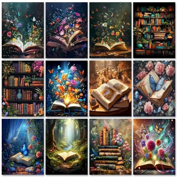 Cadre de 60x75cm avec livre de numéros