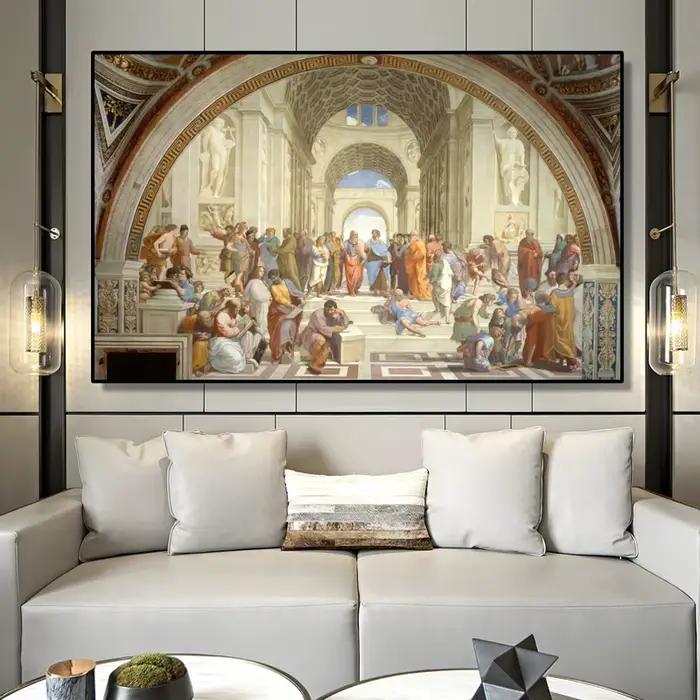 Célèbre école d'art de peinture d'athènes de Raphael