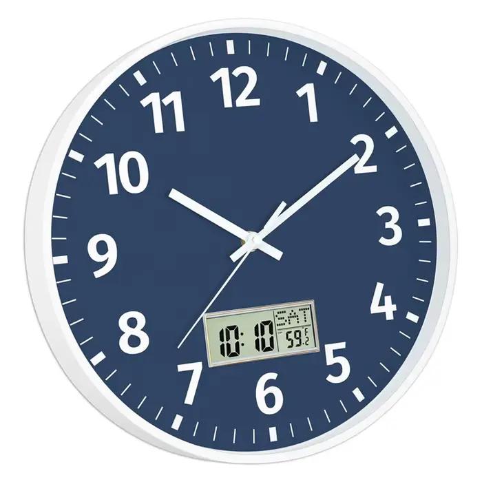 Horloge murale numérique avec heure