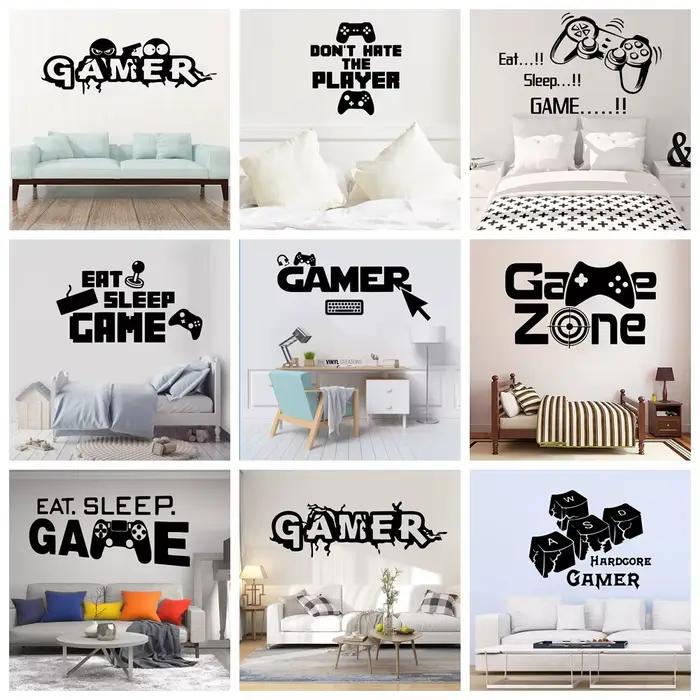 Autocollant Décoratif de Jeu de Dessin Animé