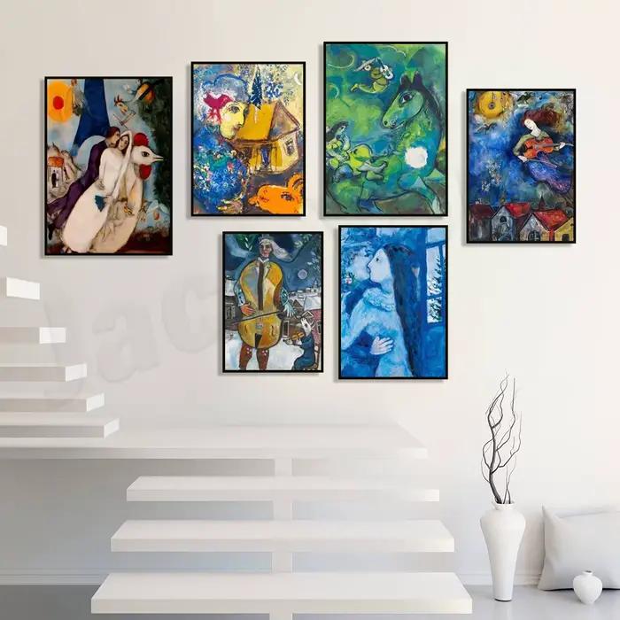 Marc Chagall "The Cellist"