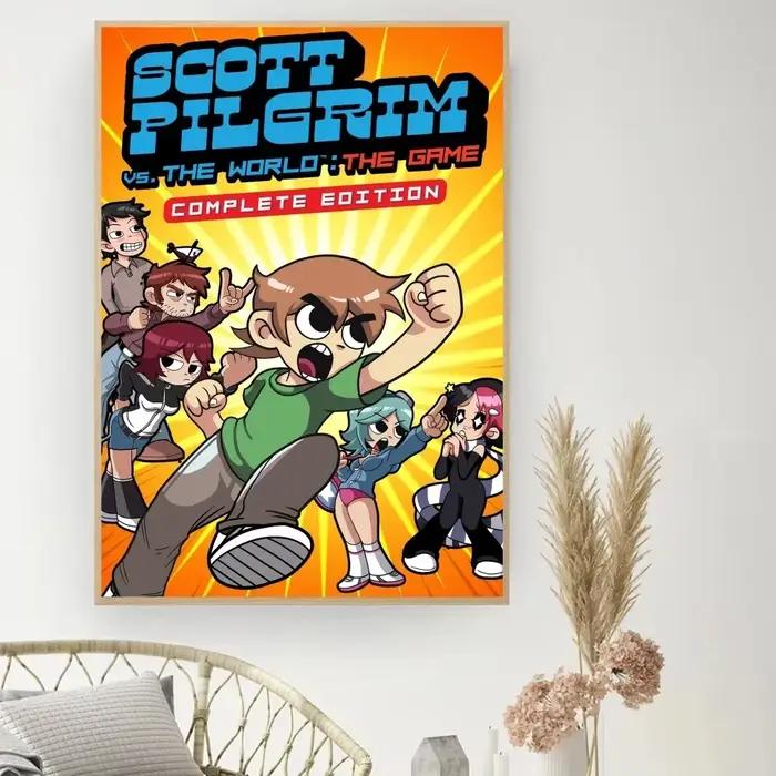 Anime Scott pèlerin affiche bricolage Vintage film