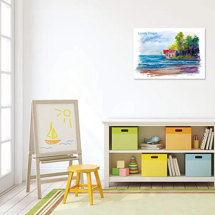 Panneaux de toile 6 pièces