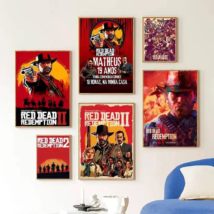 Affiche de jeu Red Dead Redemption 2