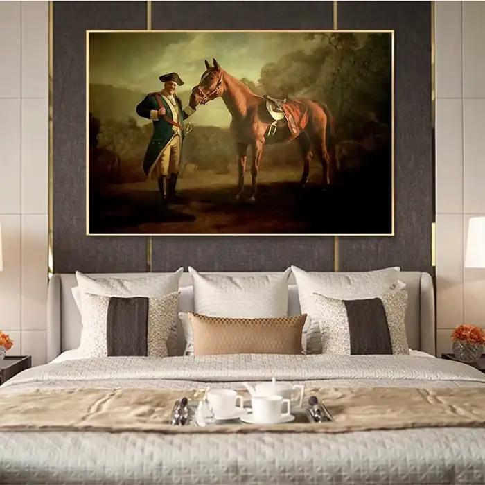 Peinture sur toile vintage Tony Soprano PieOMy Horse