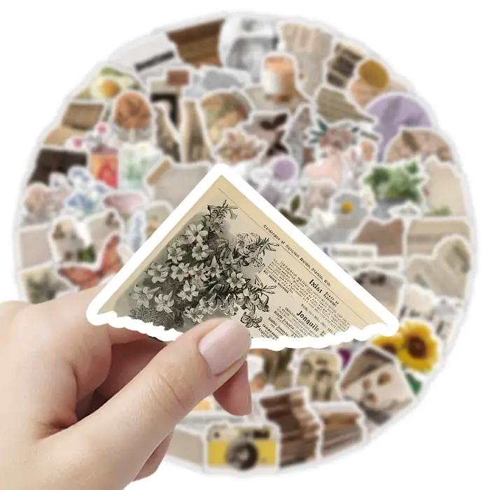 Pack d'autocollants de style vintage