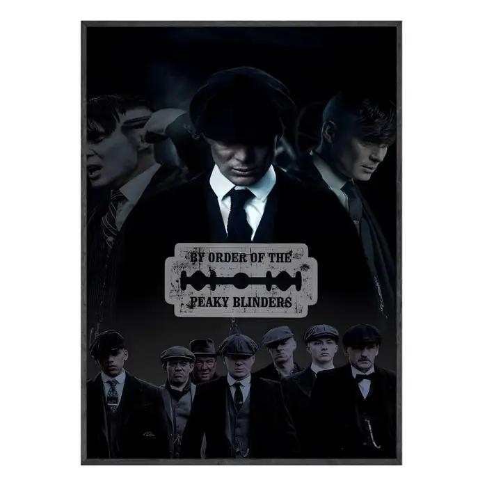 Peaky Blinders – affiche imprimée avec calligraphie