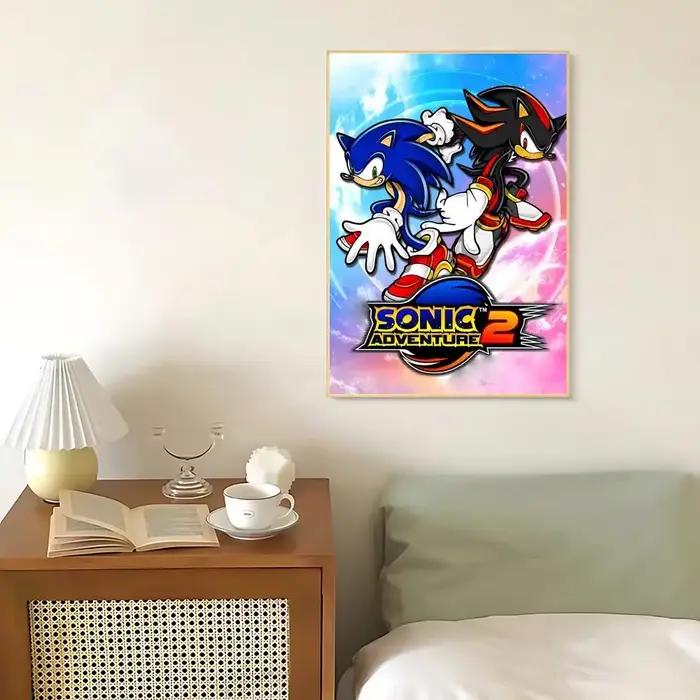 Affiche artistique élégante Swift Sonic the HedgehogS
