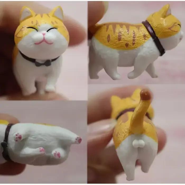 Nouveau! Mini Figurines de chaton mignon Kawaii