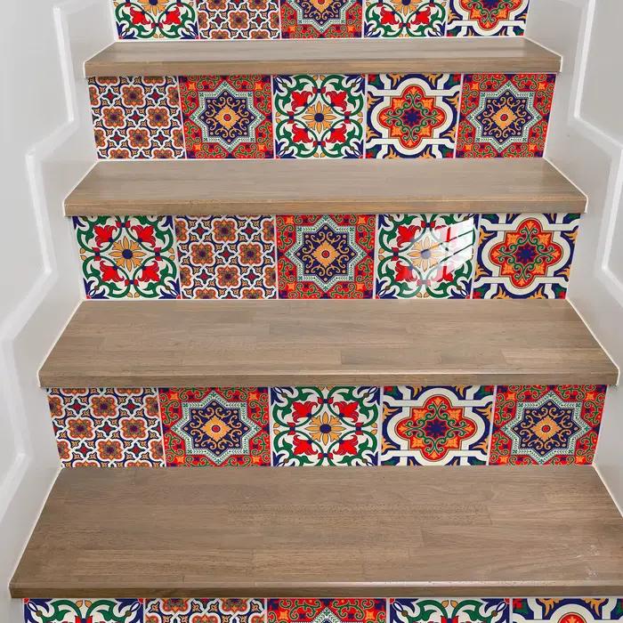 Papier peint mosaïque auto-adhésif pour mur