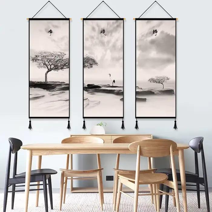 Peinture décorative de paysage chinois