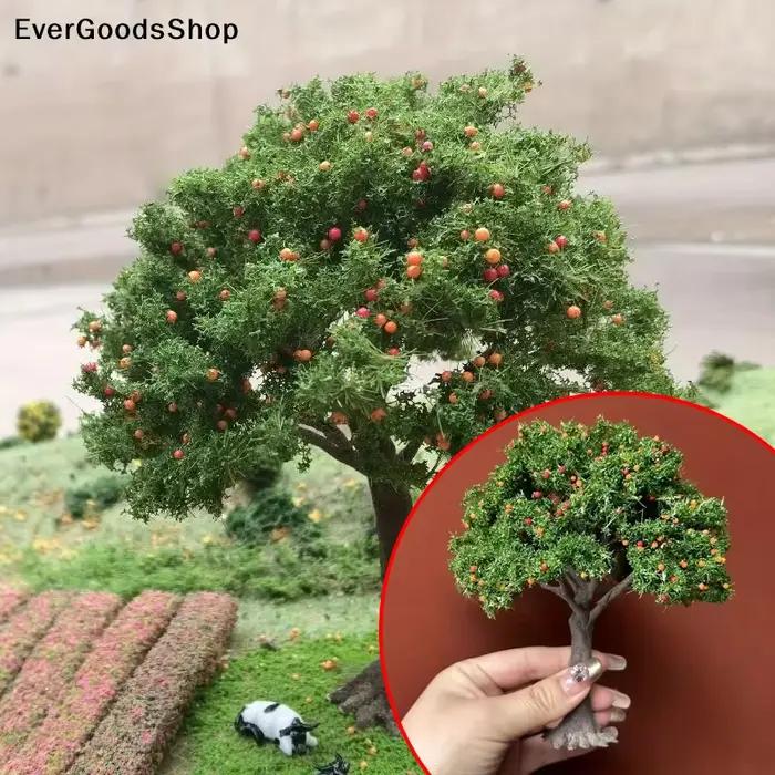 ✦ 1 pièce Décoration réaliste d'arbre fruitier