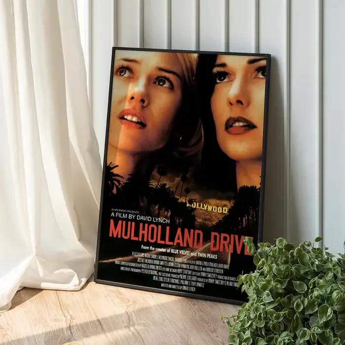 Affiche de film rétro classique Mulholland Drive