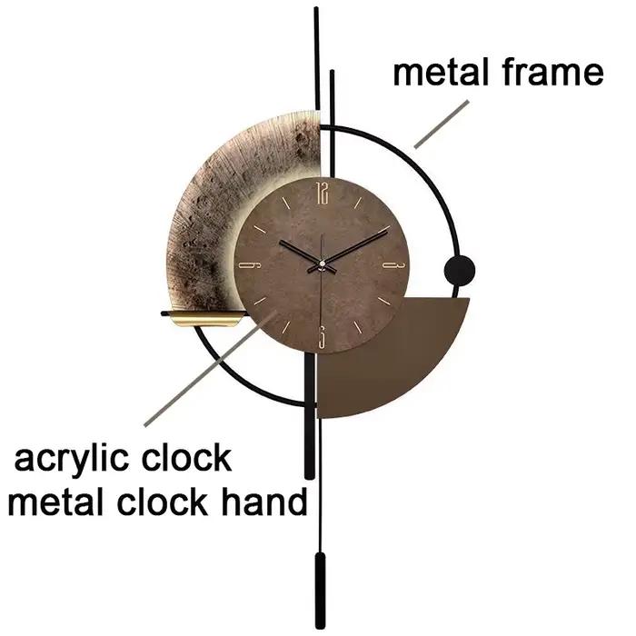 Horloge murale pour salon