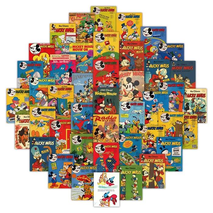 50 autocollants rétro Disney