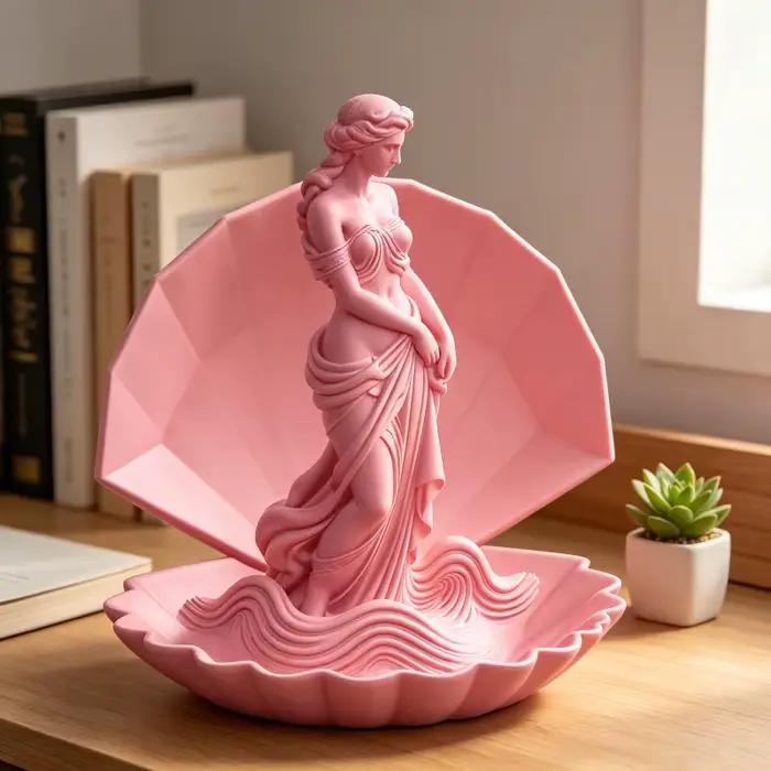 Statue en relief 3D d'Aphrodite