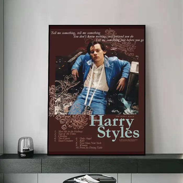 Affiche H-Harrys Singer Styles pour la décoration moderne dans les bureaux à domicile, les chambres à coucher, les salons, les cuisines et les salles de bain.
