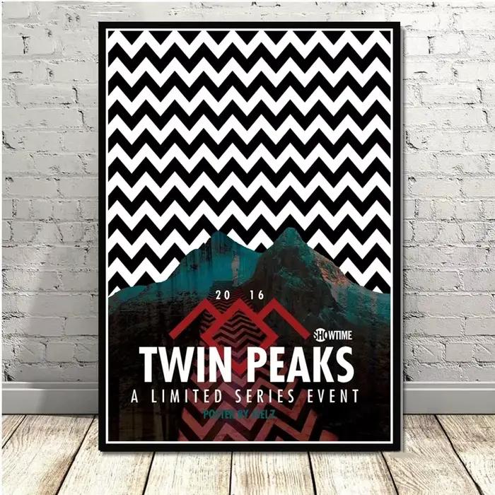 Twin Peaks TV Series Shows Affiche et impressions d'anime de film classique