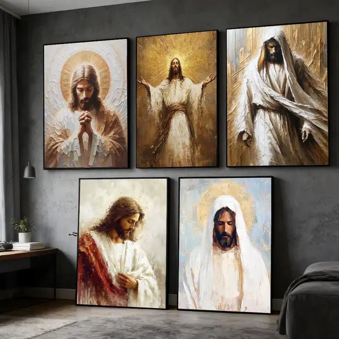 Tableau sur toile Jésus marchant sur l'eau