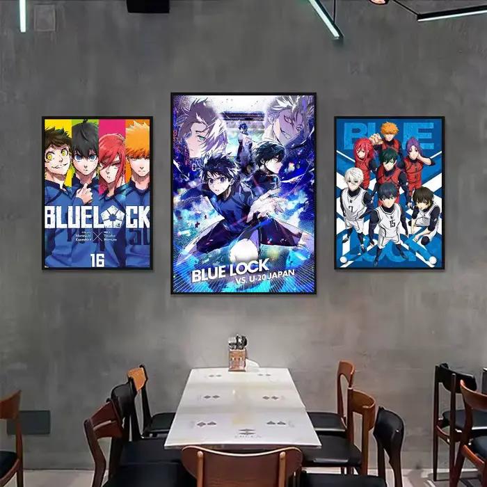 Affiche murale pop L-Lock Anime b-blue