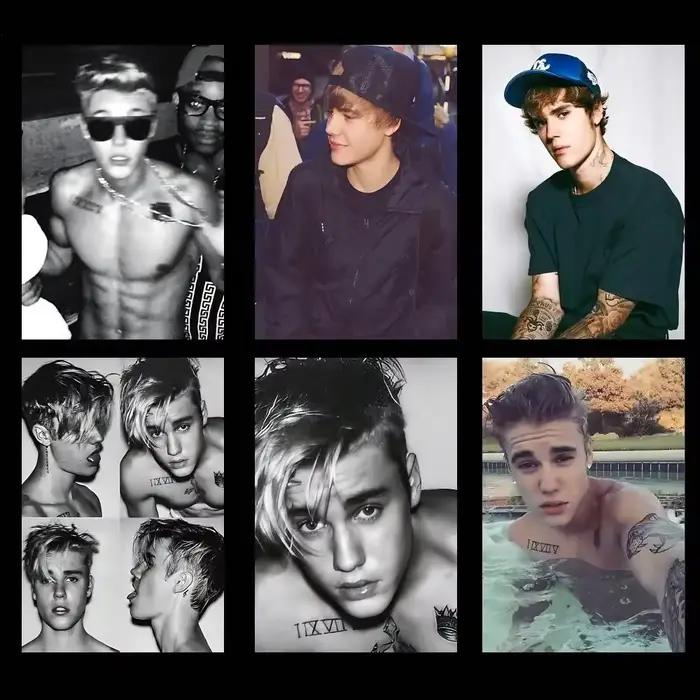Affiche de chanteur J-Justin Biebers