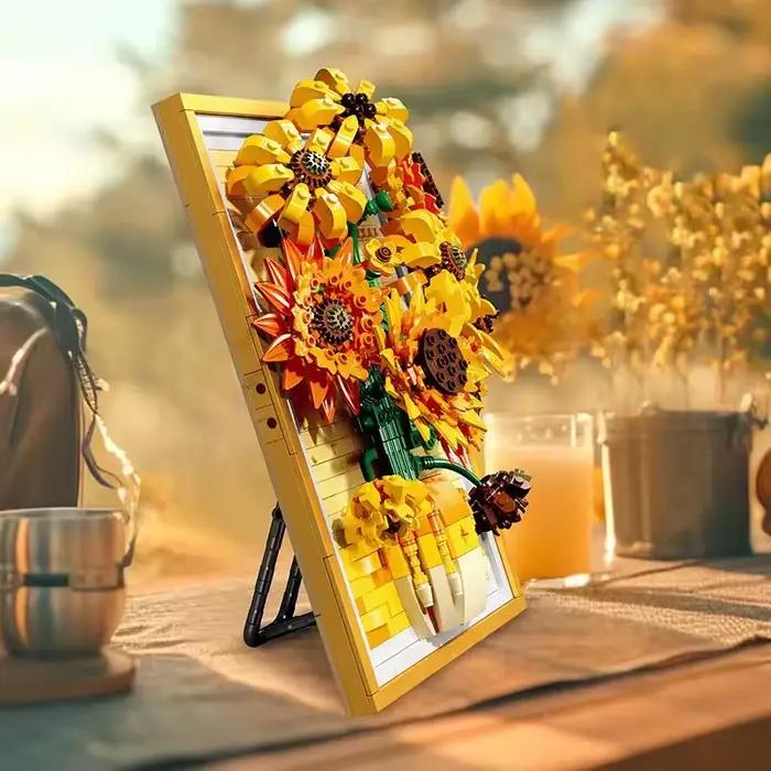Bouquet de tournesols créatif Van Gogh