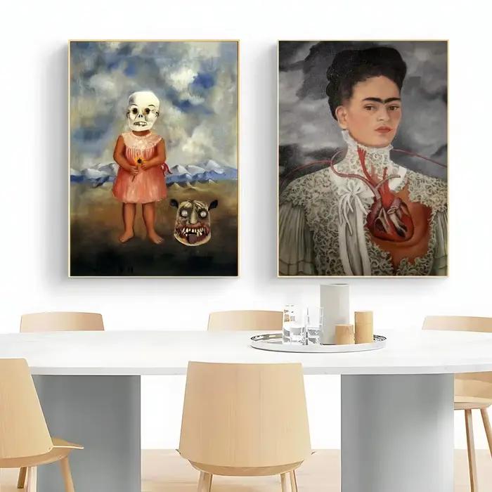 Affiche d'artiste iconique Frida Kahlo