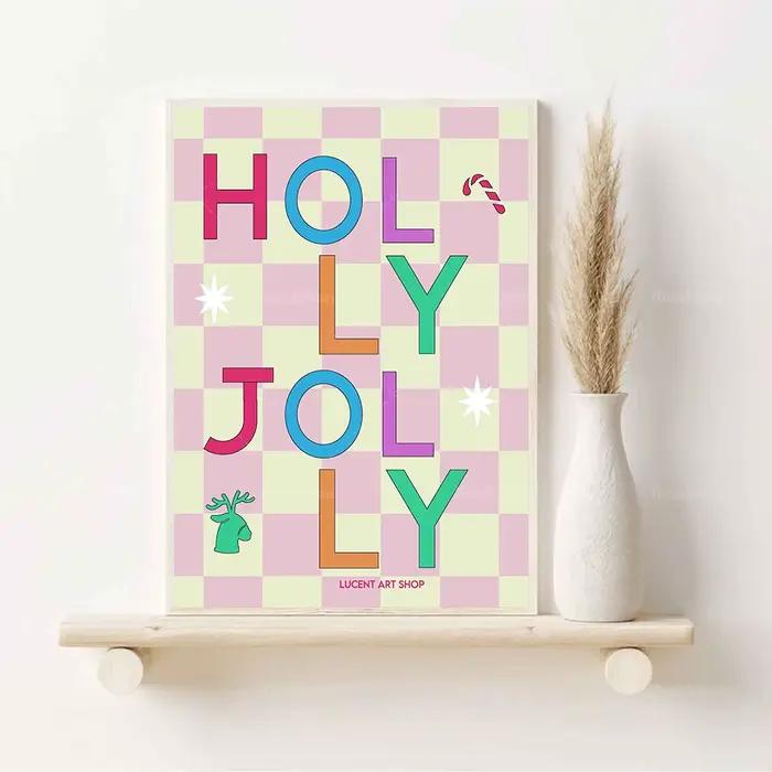 Affiche de joyeux Noël pour la décoration de la maison