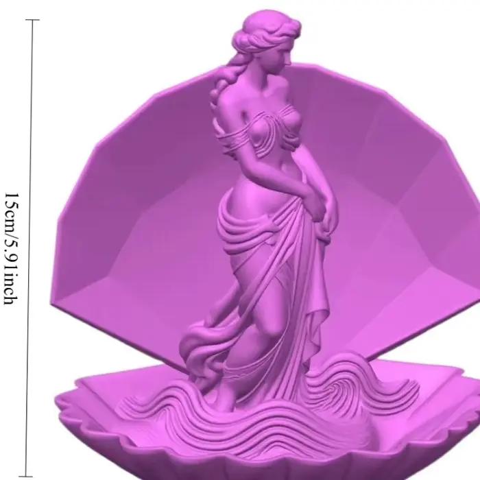 Statue en relief 3D d'Aphrodite