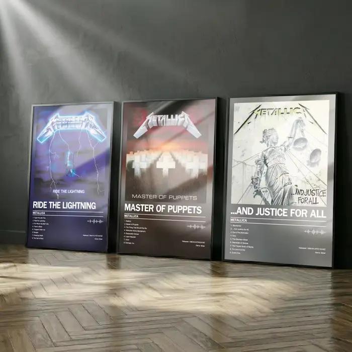 Ensemble d'affiches M-Metallicas