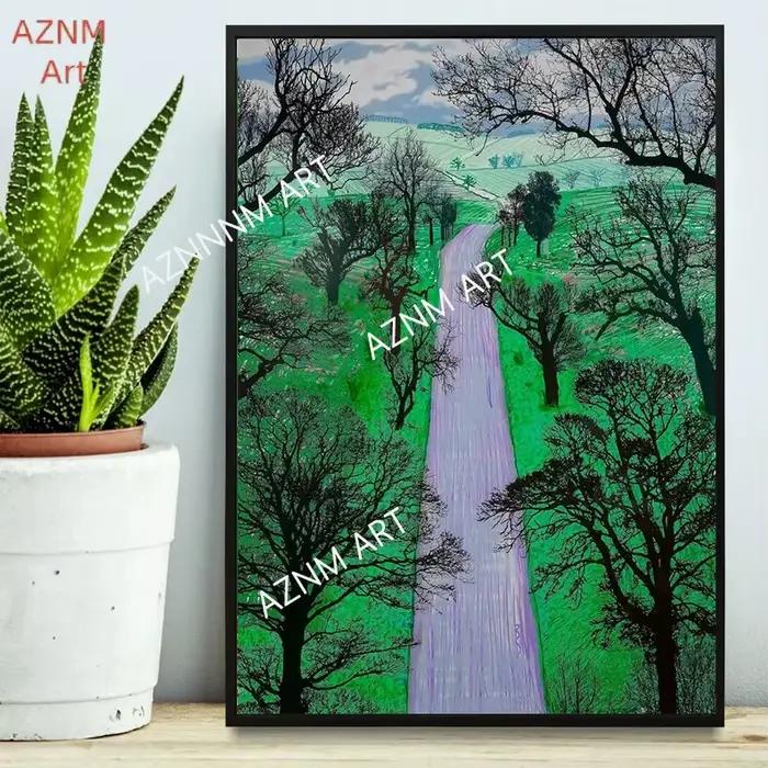 David Hockney, l'arrivée du printemps