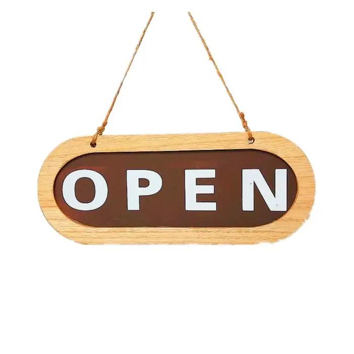 Panneau de porte double face en bois