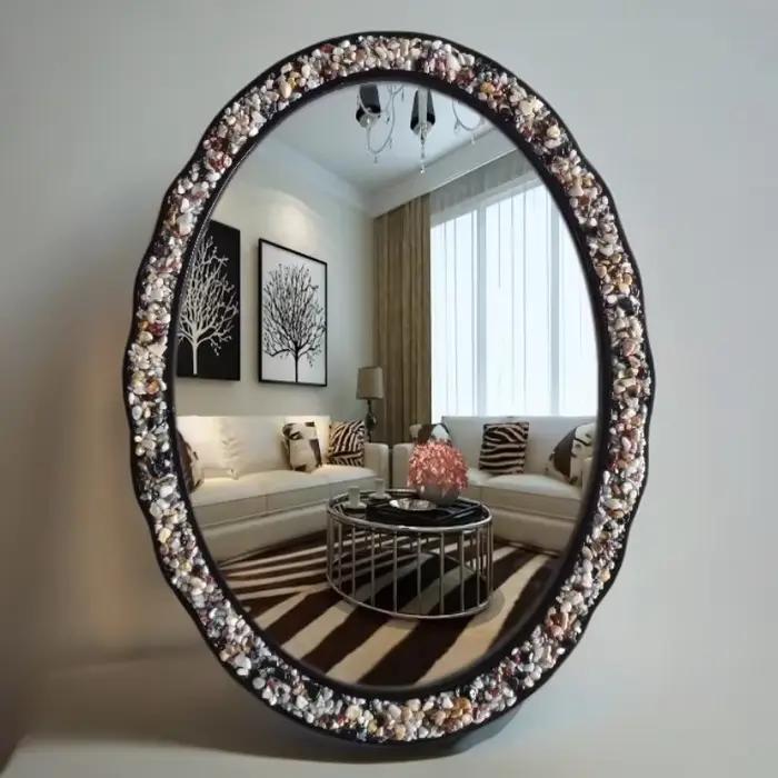 Miroir mural rectangulaire en verre