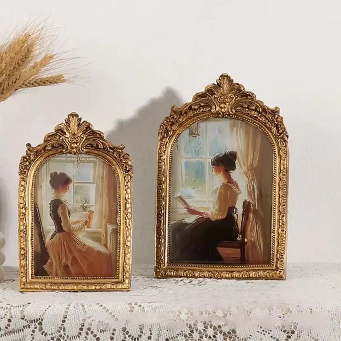 Cadre Photo Antique en forme d'arc