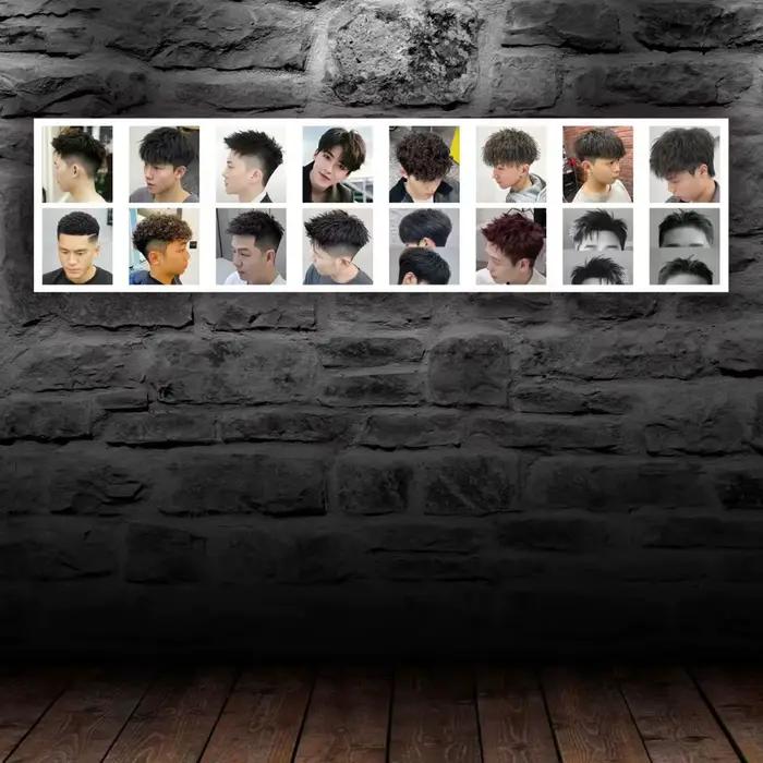 Affiche de coiffure tendance