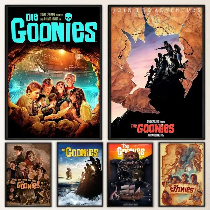 Affiche classique des Goonies Moonies Markets
