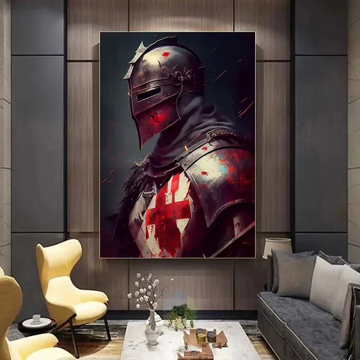 Affiches de chevalier médiéval