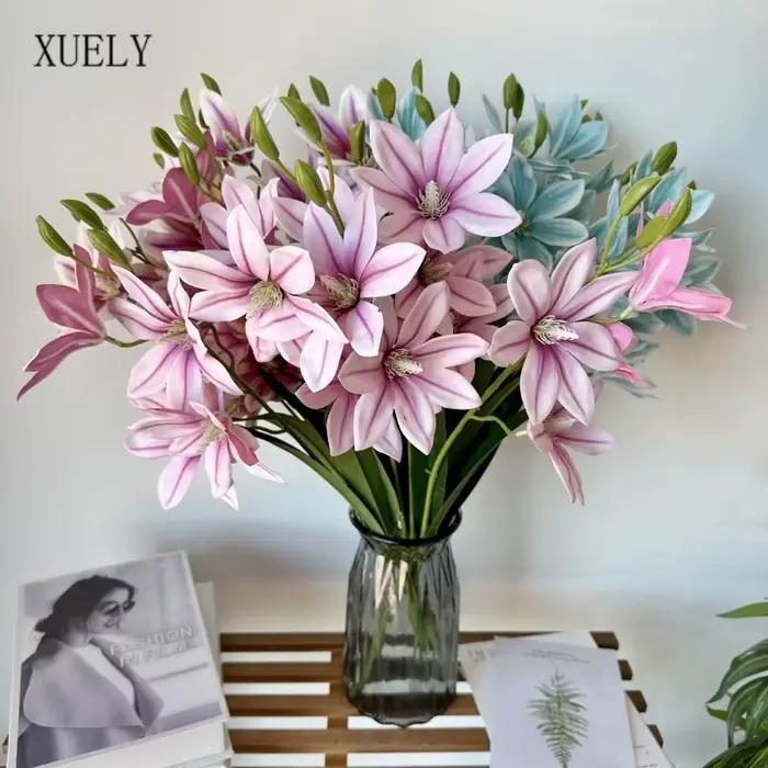Branche de fleur de magnolia d'impression 3D
