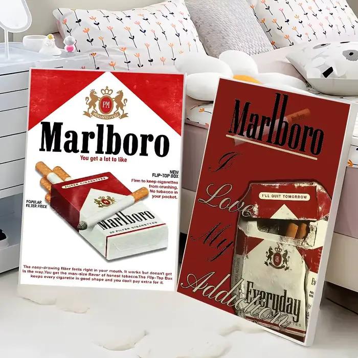 Affiche artistique autocollante M-Marlboro