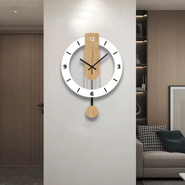 Horloge à pendule créative en acrylique