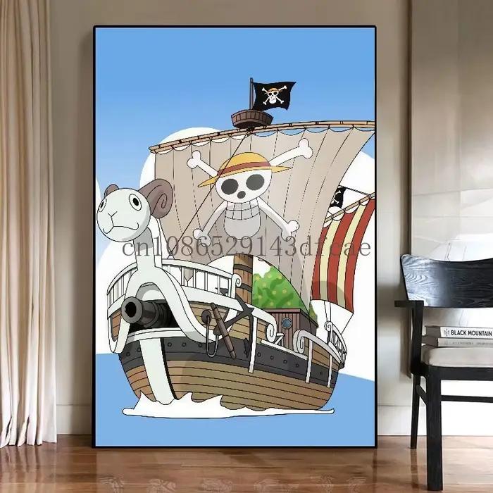 Affiche une pièce de dessin animé Ship One