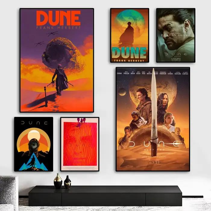 Affiche de film science-fiction Dune Part 2