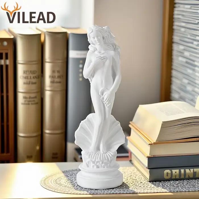 Vilead Aphrodite Statue la mythologie grecque déesse de la beauté résine Miniature Figurine livre étagère décor bureau
