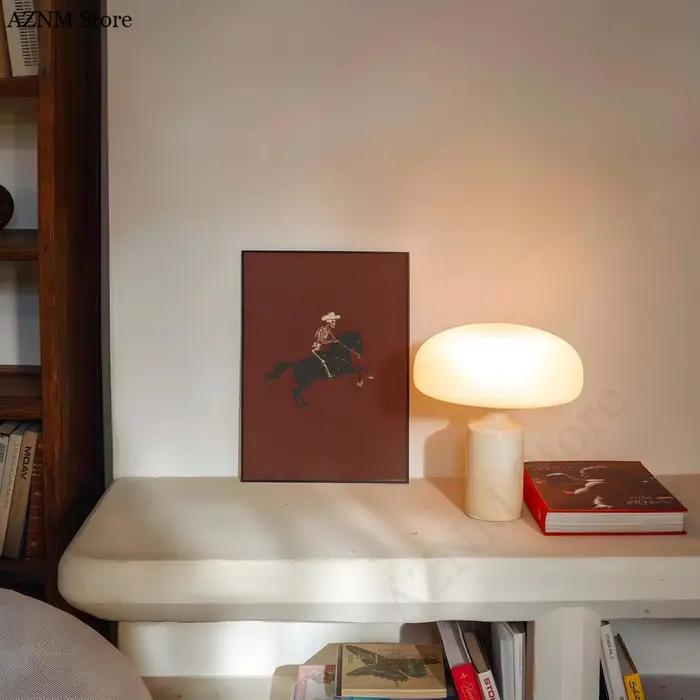 Squelette Cowboy Illustration Bucking Bronco Impression Gothique Décoration Murale Cheval Affiche Art Quirky Western